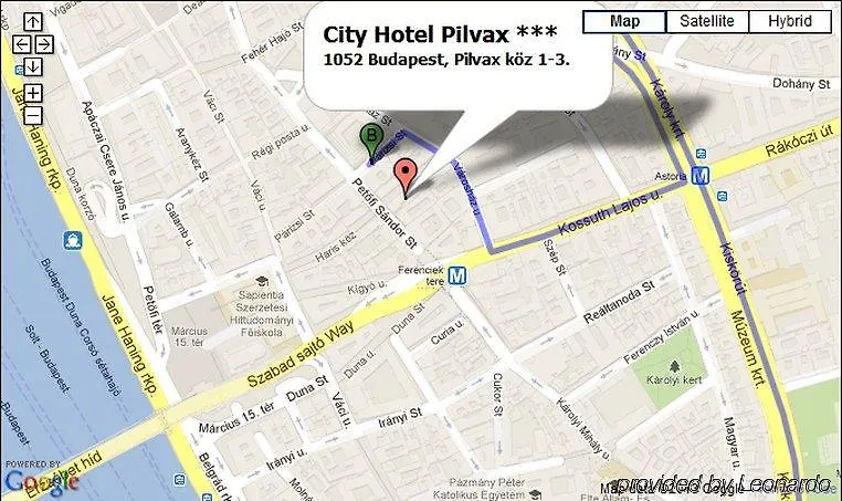 Pilvax Hotel Budapeste 3*,  Hungria
